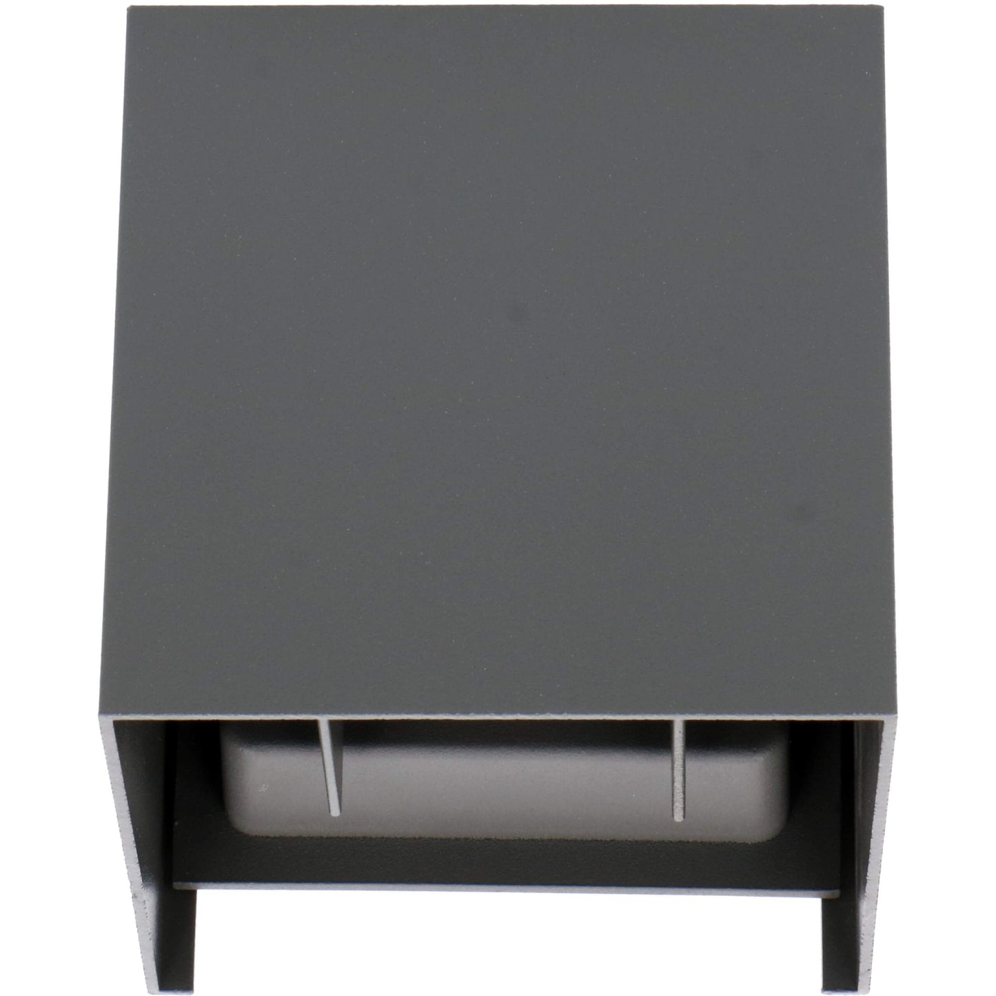 Comnox - LED's Light Kubus Wandlamp voor buiten - Warm wit licht met lage stroomverbruik - Up & Downlight - 6W - IP65 - Antraciet