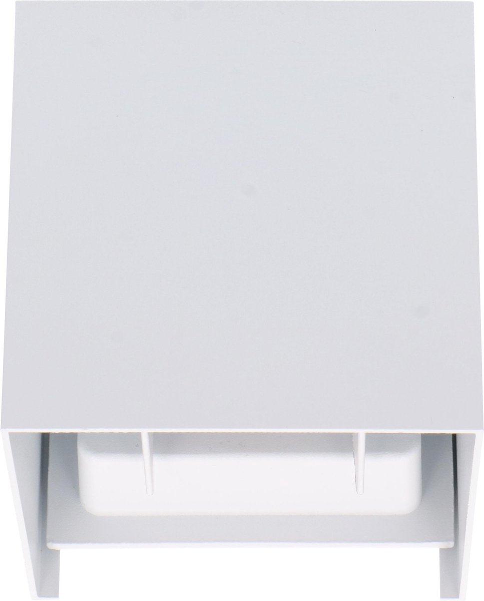 LED's Light Kubus LED Wandlamp voor buiten - Omhoog&Omlaag licht - IP65 - Wit