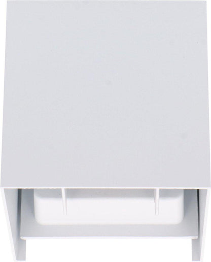LED's Light Kubus LED Wandlamp voor buiten - Omhoog&Omlaag licht - IP65 - Wit
