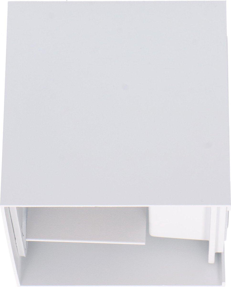 LED's Light Kubus LED Wandlamp voor buiten - Omhoog&Omlaag licht - IP65 - Wit