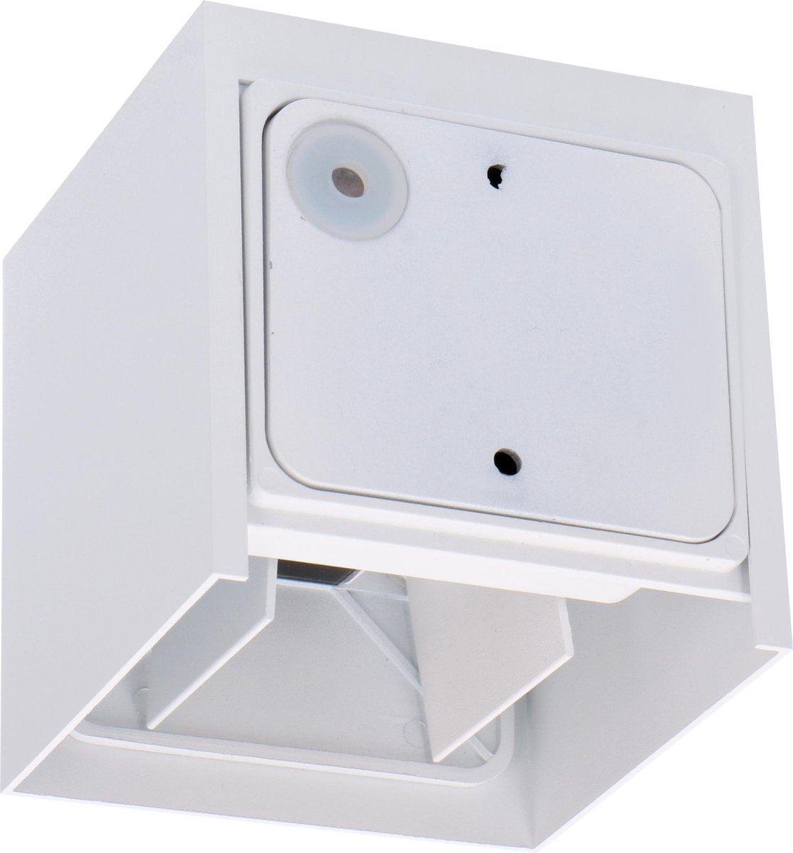 LED's Light Kubus LED Wandlamp voor buiten - Omhoog&Omlaag licht - IP65 - Wit