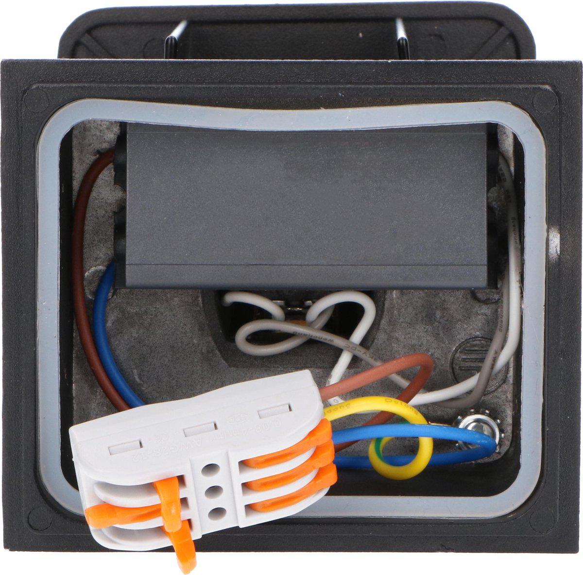 LED's Light Kubus LED Wandlamp voor buiten - Omhoog&Omlaag licht - IP65 - Zwart