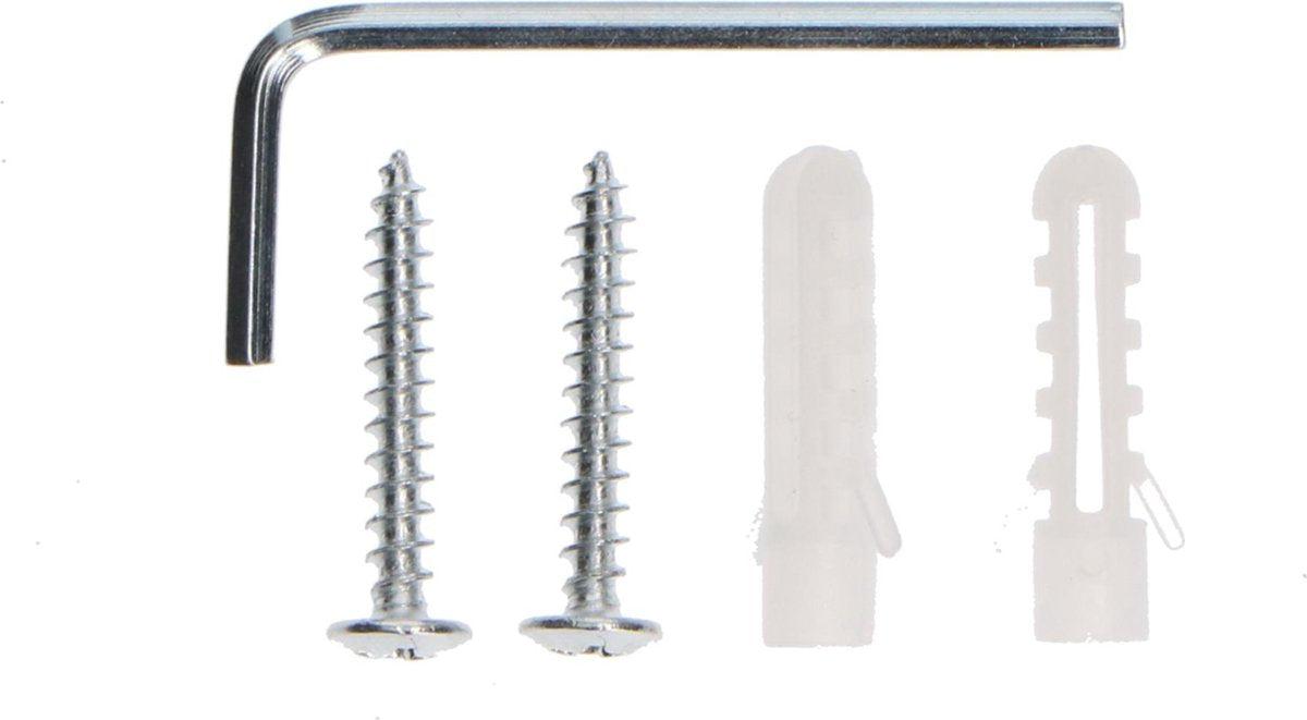 LED's Light Kubus LED Wandlamp voor buiten - Omhoog&Omlaag licht - IP65 - Zwart