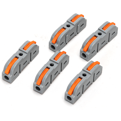 Comnox - Lasklem LT-211 set 5 stuks - Veilige verbinding - Gereedschapsloze installatie - 0,08-4mm² - IP20 - Comnox