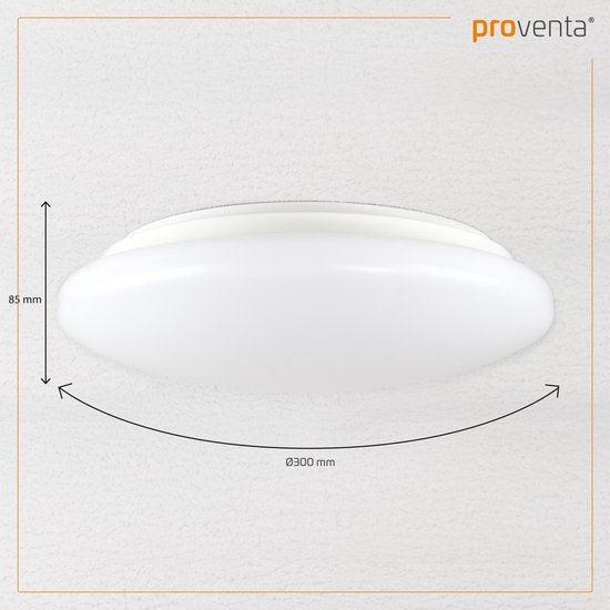 LED's Light Universele Plafondlamp 1600 - Geschikt voor badkamer IP44 - Koel wit (4000K) - 30 cm
