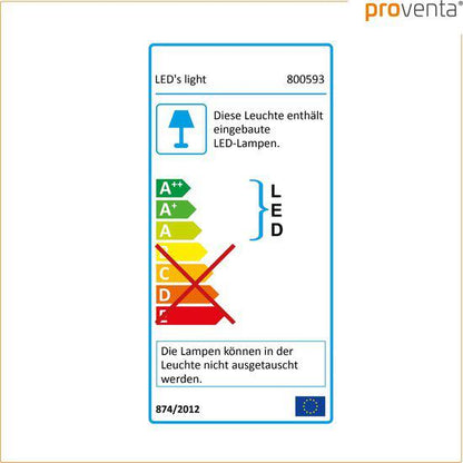 LED's Light Universele Plafondlamp 1600 - Geschikt voor badkamer IP44 - Koel wit (4000K) - 30 cm