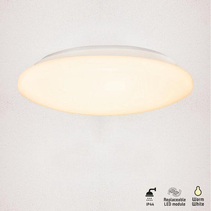 LED's Light Universele Plafondlamp 1500 - Geschikt voor badkamer IP44 - Warm wit (3000K) - 30 cm