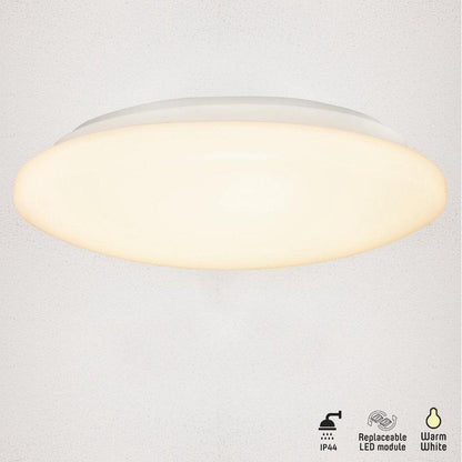 LED's Light Universele Plafondlamp 1600 - Geschikt voor badkamer IP44 - Warm wit (3000K) - 37 cm