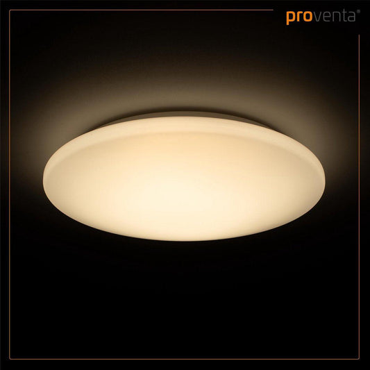 Comnox - LED's Light Universele Plafondlamp 1600 - Comfortabel licht voor de badkamer - Energiezuinig en duurzaam - Warm wit 3000K - 37 cm