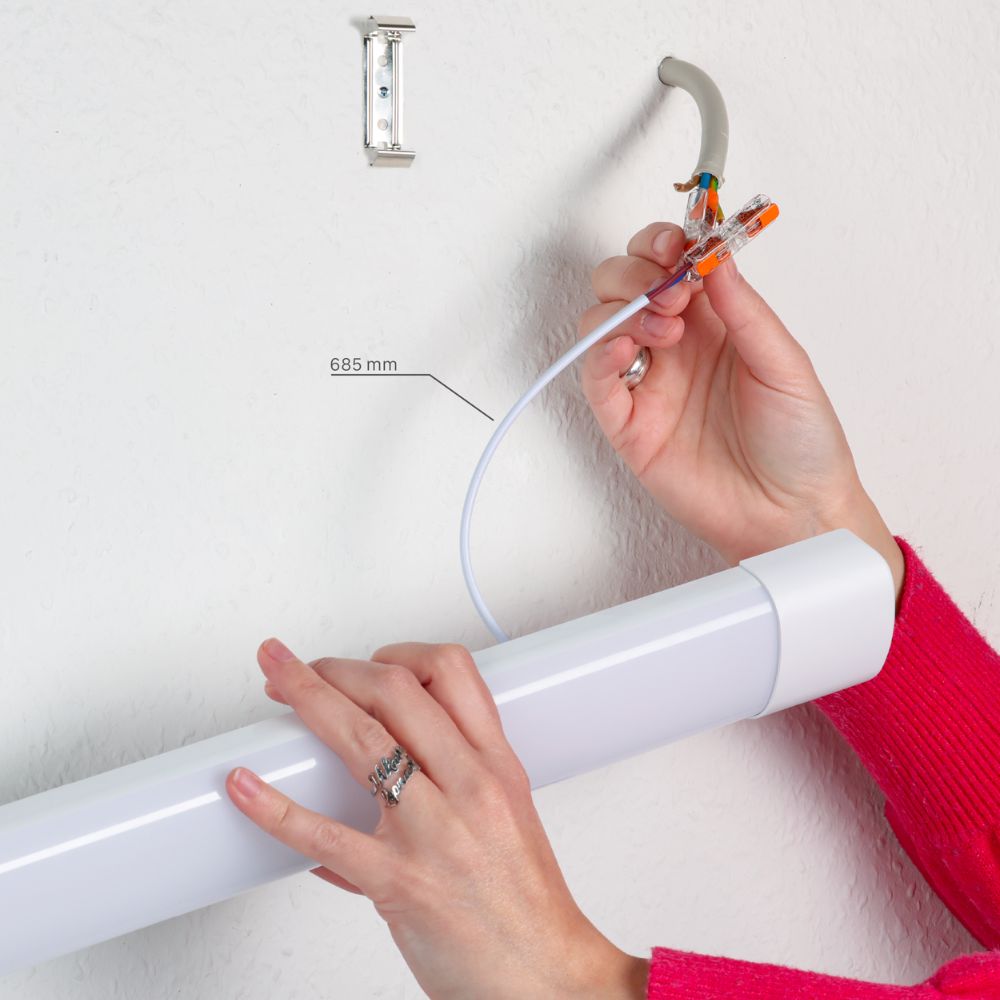 2 PACK - LED's Light LED TL lamp 150 cm voor binnen - Complete LED TL verlichting - 5160 lm