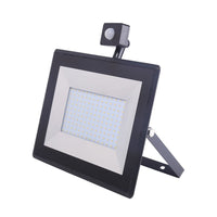 Comnox LED buitenlamp - Krachtige verlichting met bewegingssensor - 100W koelwit
