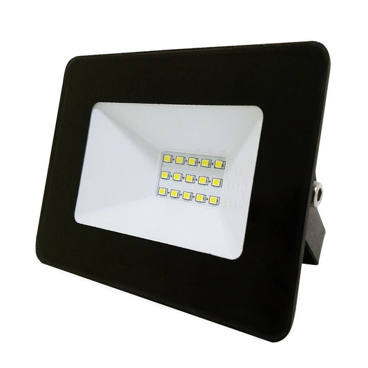 LED buitenlamp daglichtwit 6400K - 10W 900 lumen - IP65 waterdicht - zwart