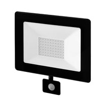 Comnox LED buitenlamp - Automatische verlichting met sensor - 50W zwart
