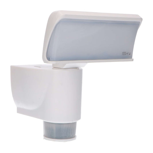 Comnox - LED Buitenlamp Bewegingssensor - Licht volgt beweging - Kantelbaar - IP44 - Wit