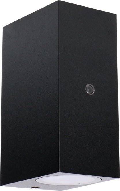 NØRD Up&Down - LED's Light LED Buitenlamp met sensor - IP44 waterdicht - GU10 fitting - Model Napoli - Zwart