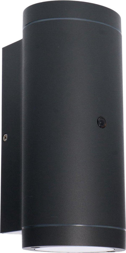 LED's Light Up & Down LED Buitenlamp met sensor - IP44 waterdicht - GU10 fitting - Model Venezia - Antraciet