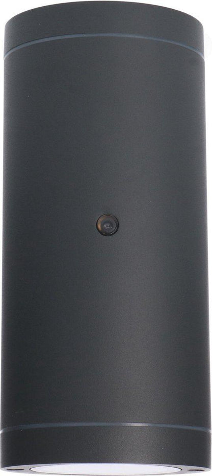 LED's Light Up & Down LED Buitenlamp met sensor - IP44 waterdicht - GU10 fitting - Model Venezia - Antraciet