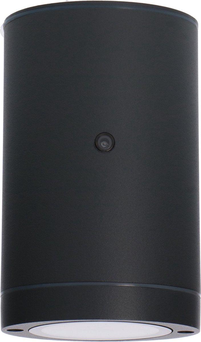 LED's Light LED Buitenlamp met sensor - IP44 waterdicht - GU10 fitting - Model Bari - Antraciet
