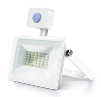 Comnox LED buitenlamp wit - Efficiënte bewegingsdetectie - 30W schijnwerper 4000K