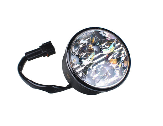 Comnox - Dagrijverlichting - Verhoog uw veiligheid en zichtbaarheid op de weg - 12V & 24V - E4-goedkeuring - 70 mm diameter - LED mistlampen