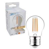 Comnox - LED Filament Lamp G45 - Warm wit licht - E27 470 lm