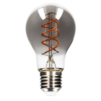Comnox - LED Filamentlamp A60 met Rookglas - Extra Warm Licht - E27 4,5W