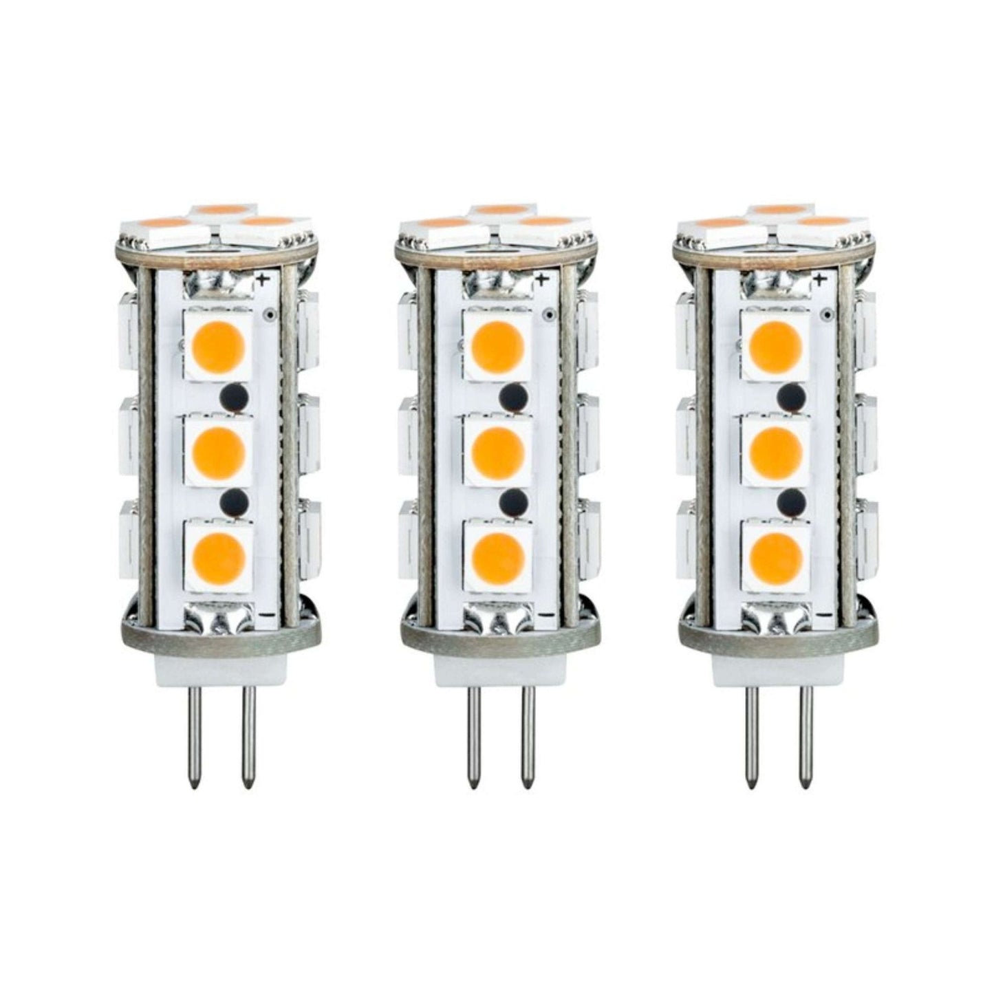 LED G4 Steeklampjes 12V - Warm wit licht - 170 lm - 3 Steeklampen