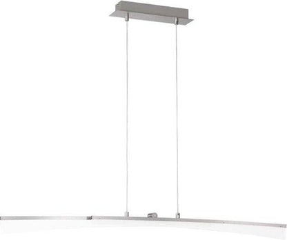 LED Hanglamp X linear - Zwenkbaar - Warm wit licht - Inkortbaar - Zilver