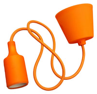 Comnox - LED pendel hanglamp DIY - Oranje accentverlichting - E27 siliconen