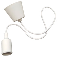 Comnox - LED pendel hanglamp DIY - Stijlvolle verlichting voor elke kamer - Comfort & Eenvoud - 102 cm lange snoer - Wit