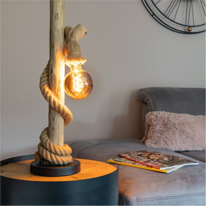 LED Lamp Smokey E27 - Edison Vintage - Dimbaar licht - Bol G95