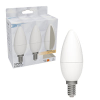 Comnox LED kaarslampen E14 - Comfortabel licht zonder verblinding - 3-pack