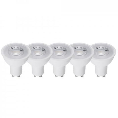 GU10 LED Spotjes - Warm wit licht - 4W/50W - 345 lm - 5PACK