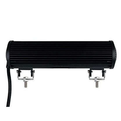 Zwart LED-verlichtingsbalk met 24 lichtbronnen, inclusief zichtbare montagebeugels en kabel. Geschikt voor gebruik op terreinvoertuigen en off-road toepassingen.