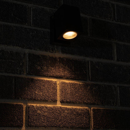 Comnox - LED Buitenlamp – Verlicht uw oprit met stijl – Comfortabel lichtspektakel – GU10 fitting – IP44 – zwart