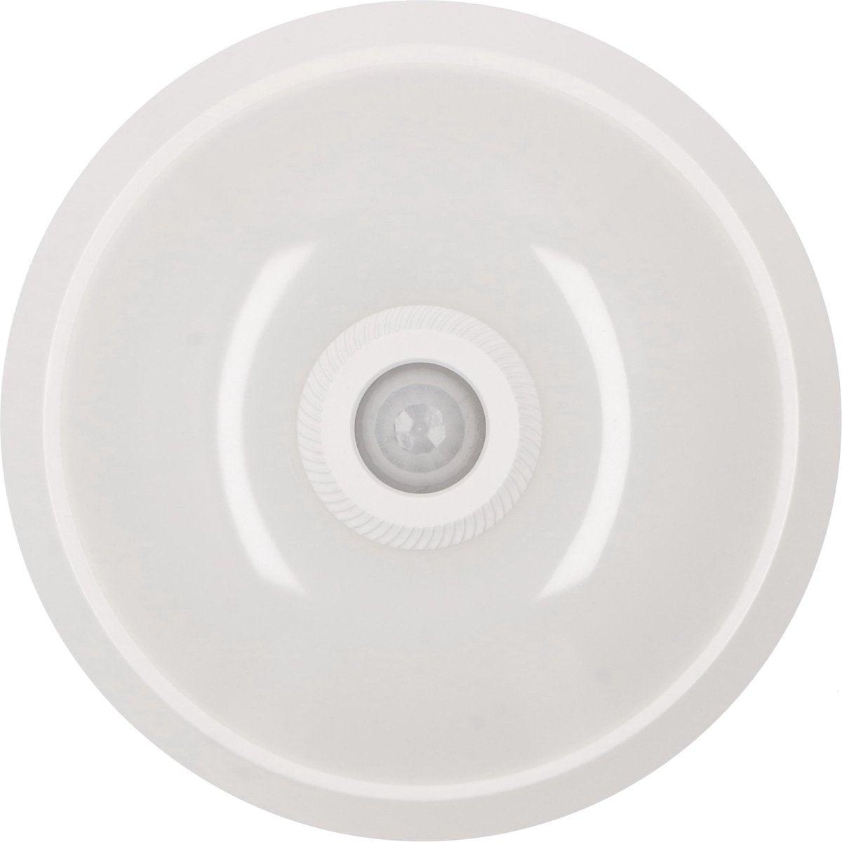 LED Plafondlamp 24 cm met bewegingssensor - Spatwaterdicht - Warm wit