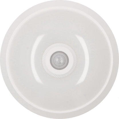 LED Plafondlamp 24 cm met bewegingssensor - Spatwaterdicht - Warm wit