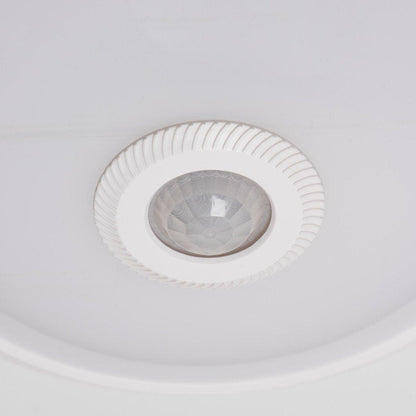 LED Plafondlamp 24 cm met bewegingssensor - Spatwaterdicht - Warm wit