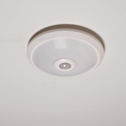 LED Plafondlamp 24 cm met bewegingssensor - Spatwaterdicht - Warm wit