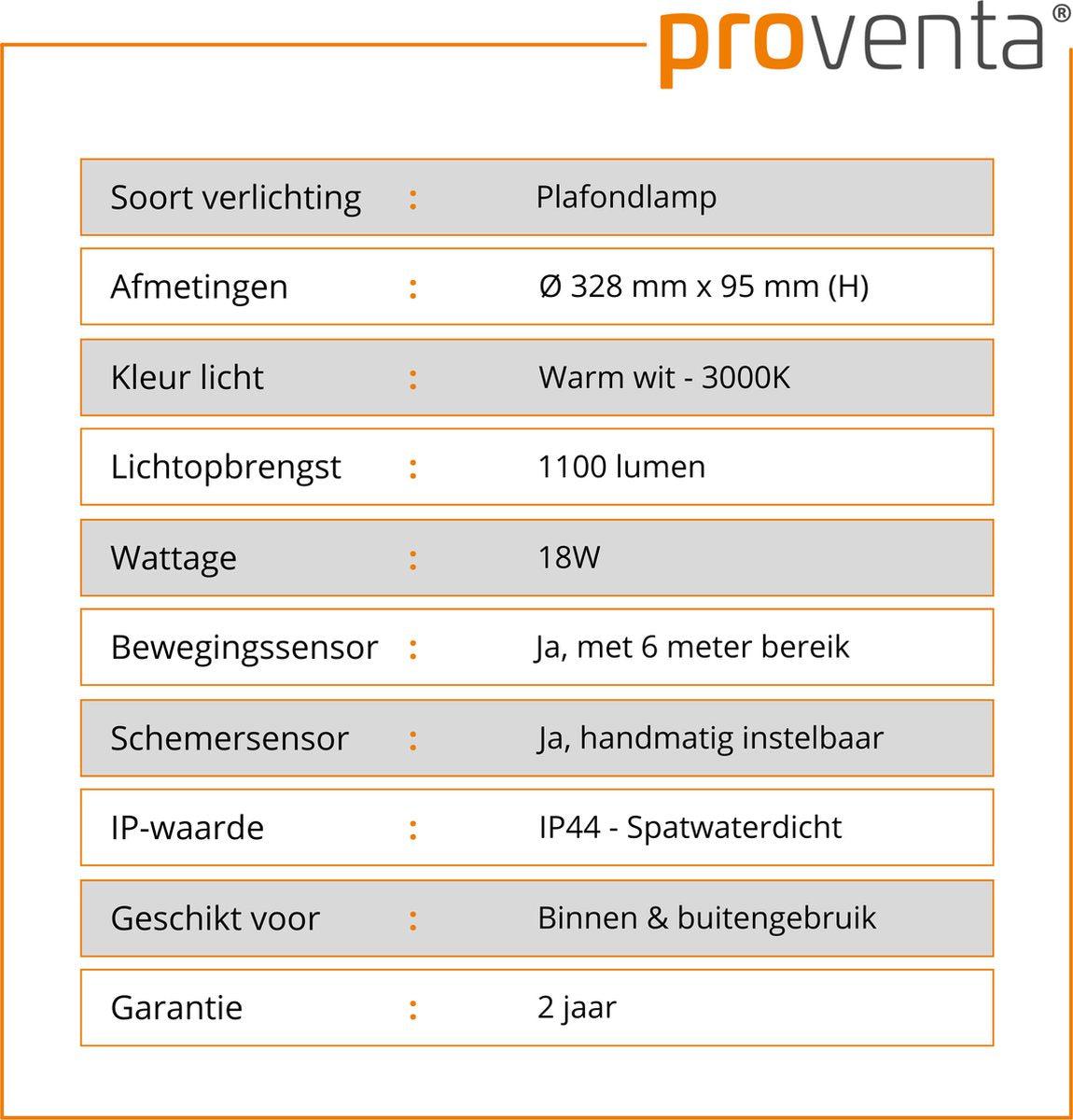 Comnox - LED's Light 1100 - Slimme verlichting met sensor - Wit