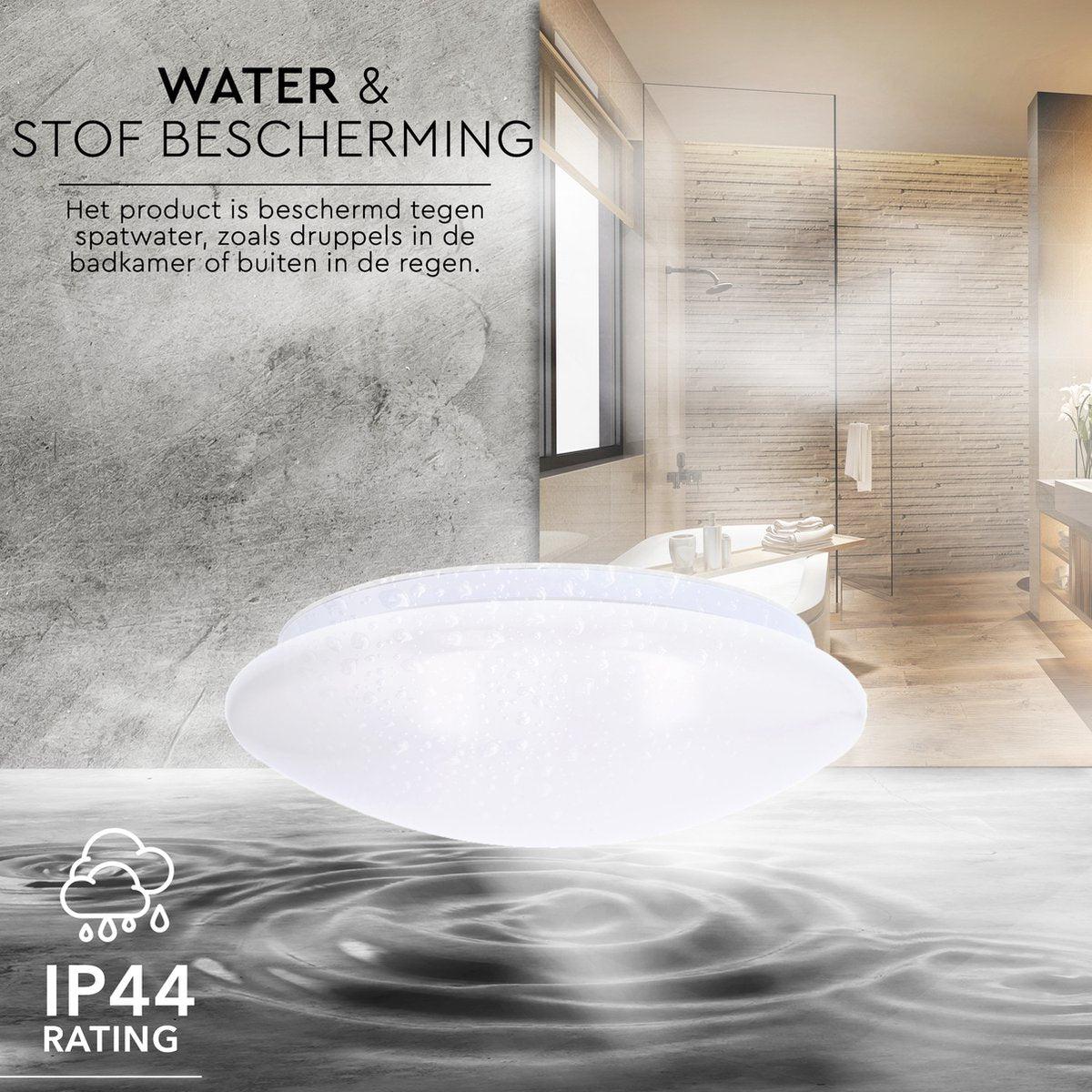 LED's Light Plafondlamp met Sensor 1100 - Daglicht en bewegingsdetectie - Ø 33 cm