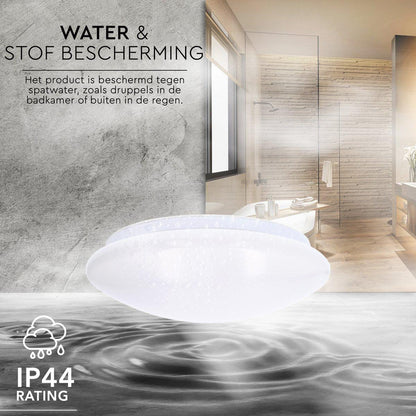 LED's Light Plafondlamp met Sensor 1100 - Daglicht en bewegingsdetectie - Ø 33 cm