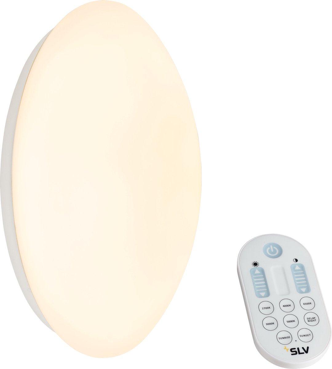 LED Plafondlamp 48 cm met afstandsbediening - Kleur licht en hoeveelheid dimbaar - 52W