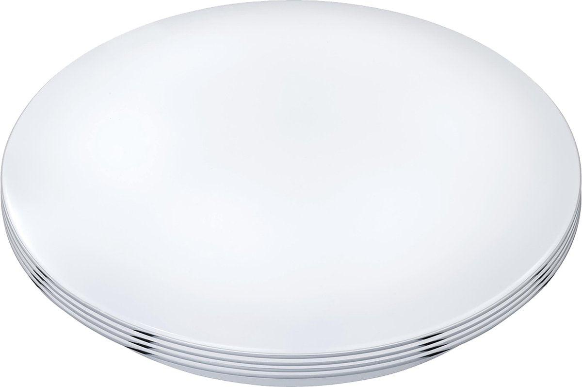 LED Plafondlamp rond 35 cm met ringen - Universeel - Spatwaterdicht - Warm wit licht
