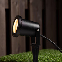 Comnox - Model Melfi LED Prikspot - Accentueer uw tuin - Zwart Metaal