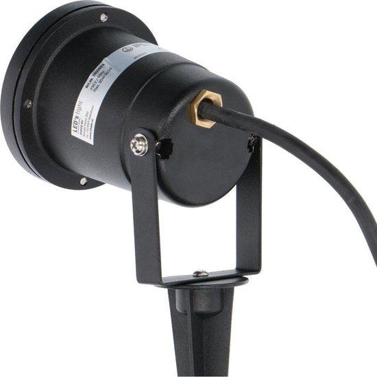LED's Light LED Prikspot met Stekker - Kantelbaar - GU10 fitting - IP54 - Model Melfi - Zwart