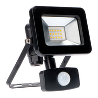 Comnox - LED Schijnwerper 1100 - Met bewegingssensor - 10W Zwart