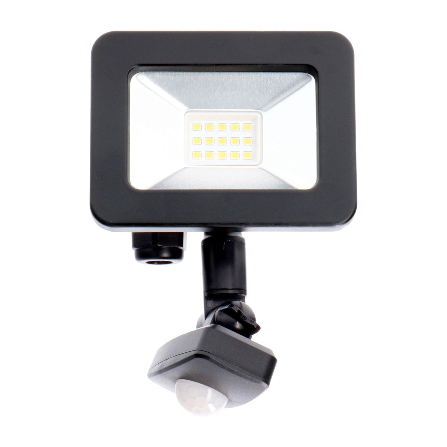 LED's Light Floodlight 1100 - Met licht- en bewegingssensor - Binnen & Buiten - 10W - Zwart