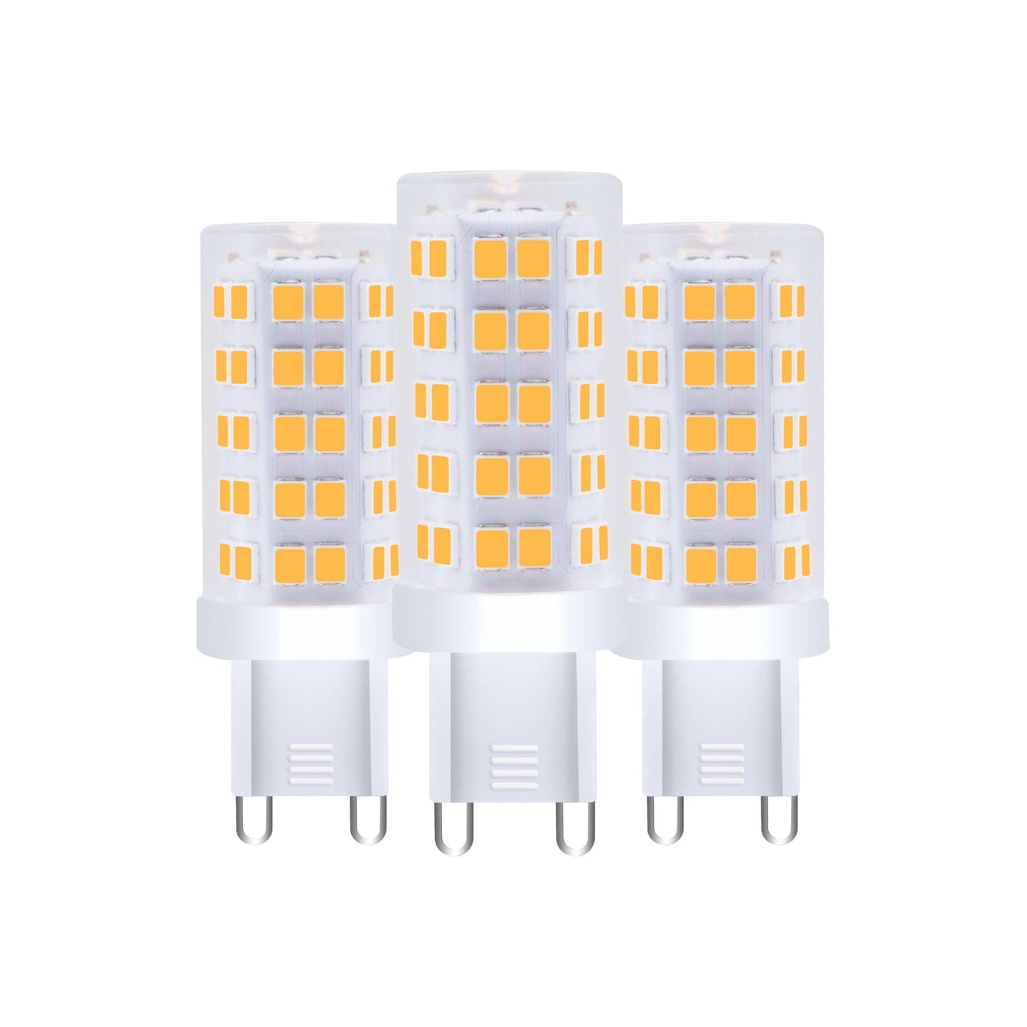 LED Steeklamp G9 - Helder - 220-240V - Warm wit - 4.7W (45W) - 3 lampjes
