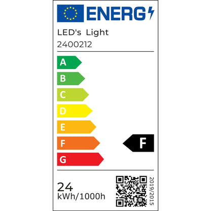 Witte LED-lampen met rechthoekige kap en glanzend oppervlak, geschikt voor moderne verlichting. Geschikt voor kantoor- en woonruimteverlichting.